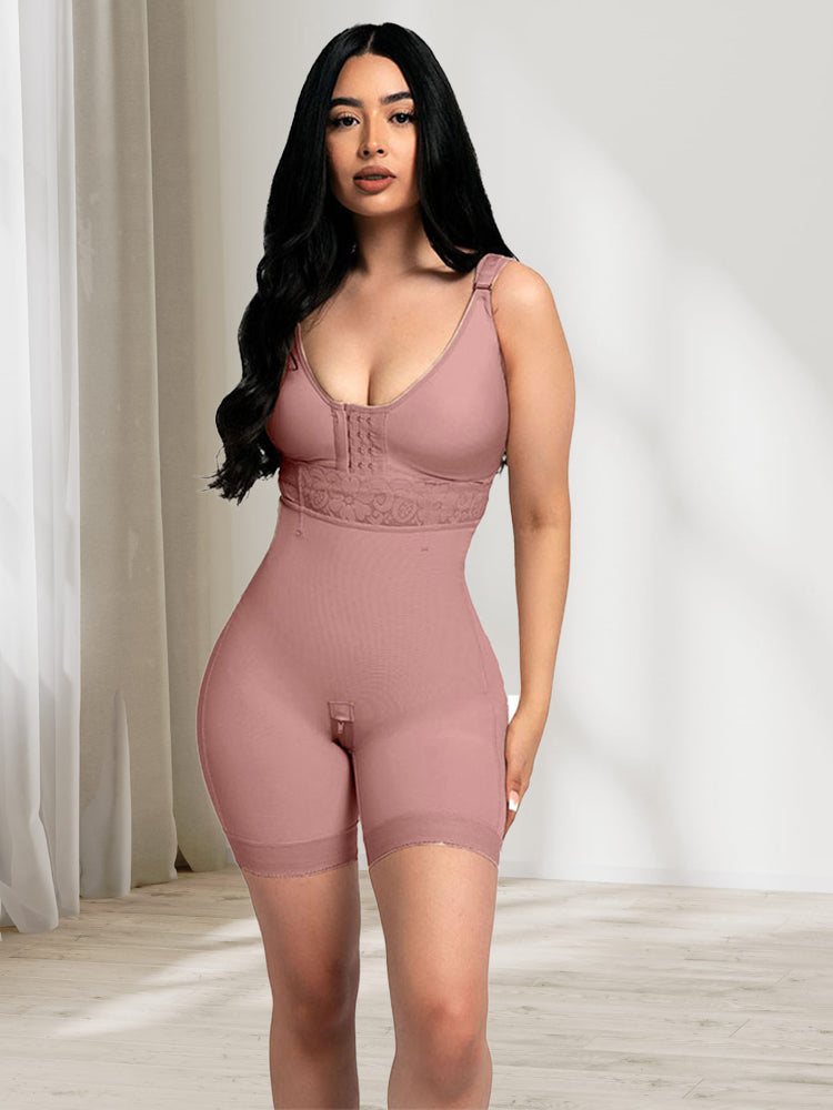 High Waist Tummy Control Underwear Butt Lifter Lace Panties