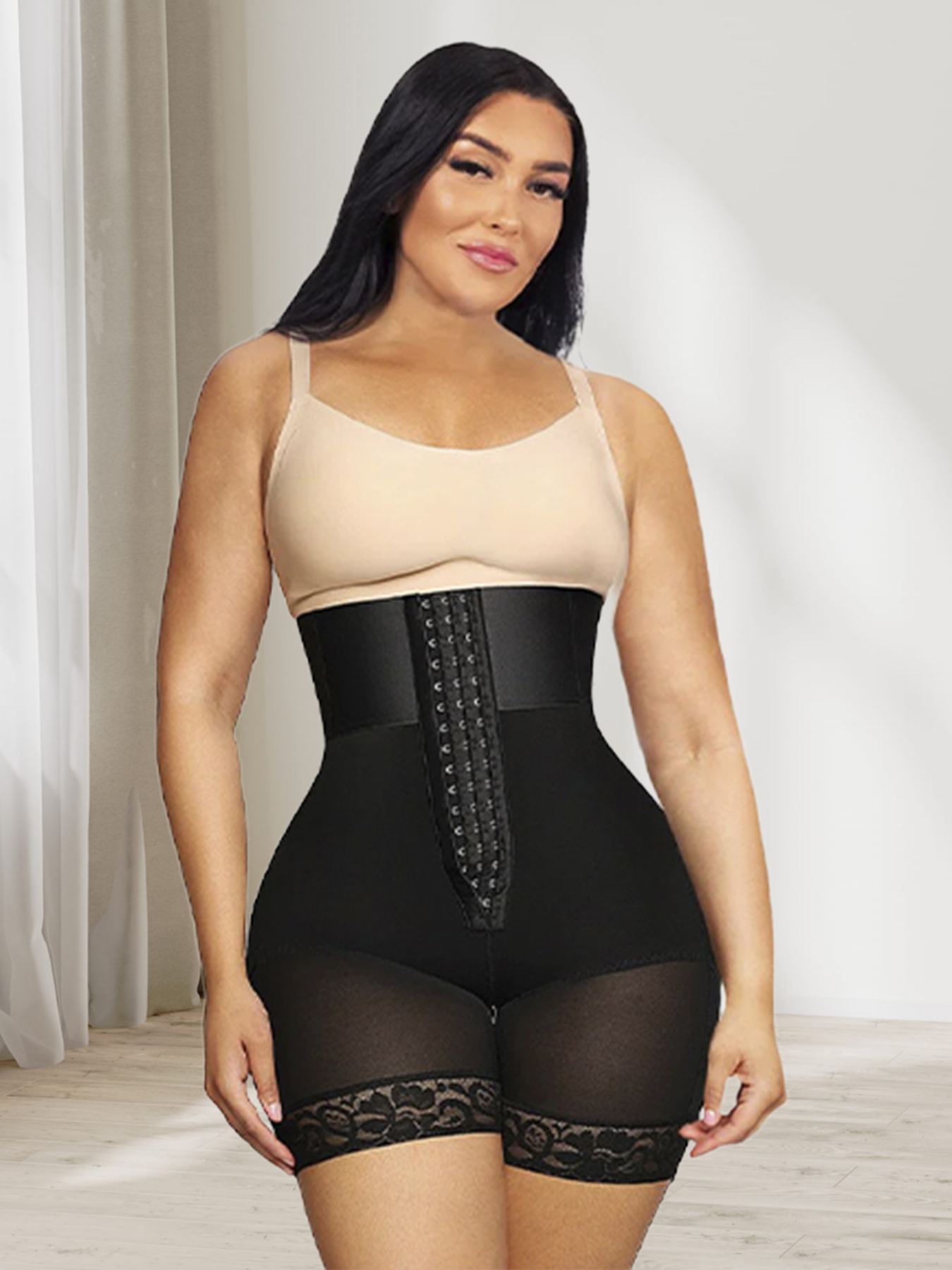 Postpartum Hip Lift Shaper Women's Tummy Control Butt Lifter Shorts