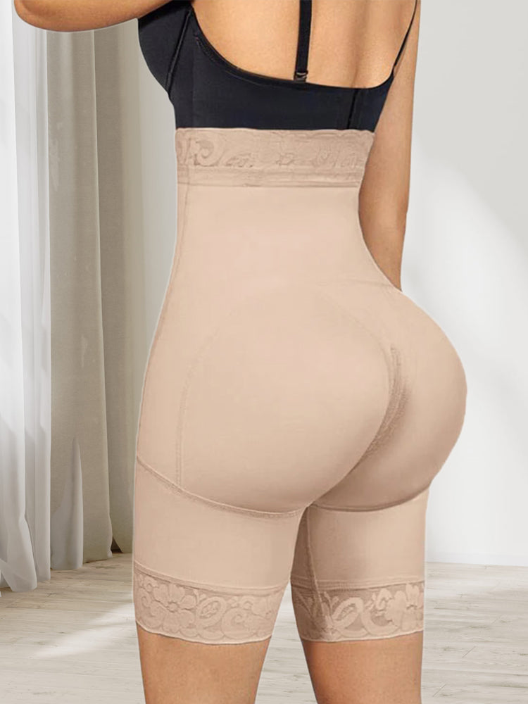 High Waist Tummy Control Underwear Butt Lifter Lace Panties