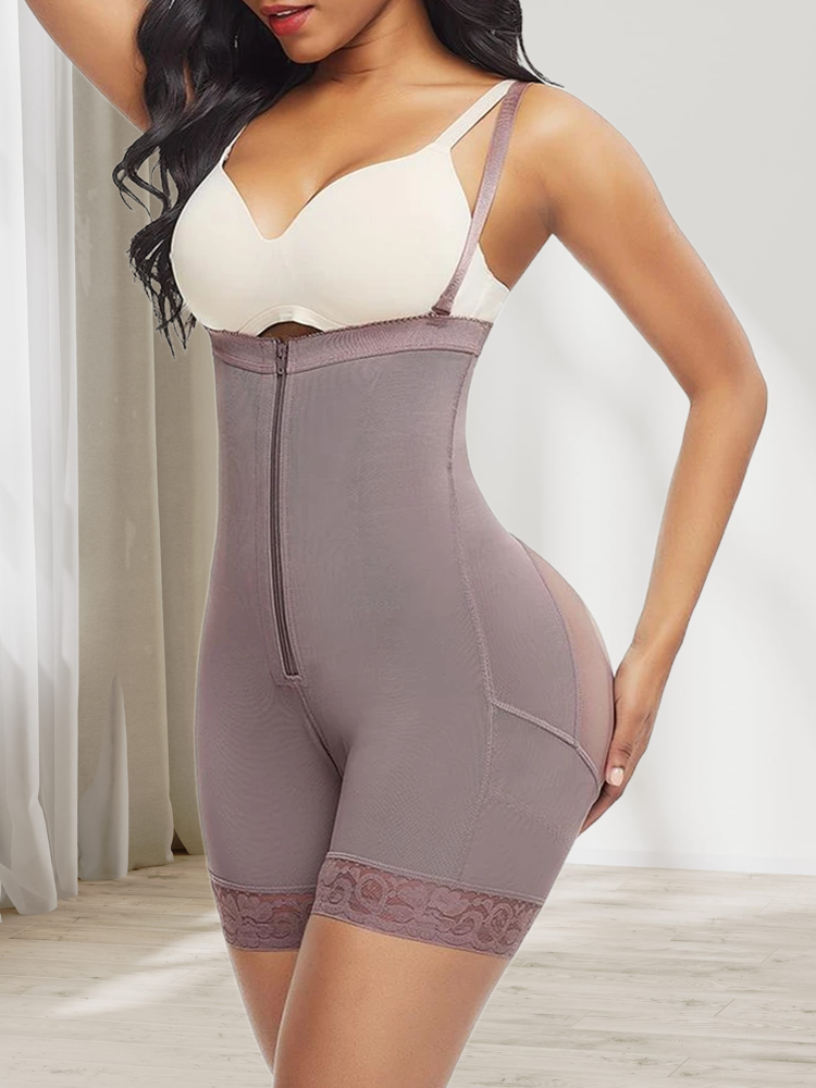 Butt Lifter Shaper Girdle Abdomen Control Women'S Shapewear Bodysuit