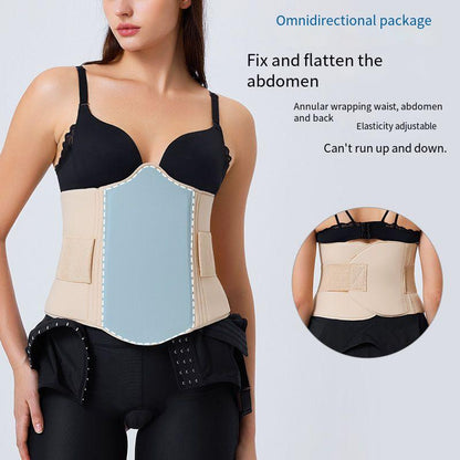 Waist and Abdomen Compression Plate Belt After Liposuction