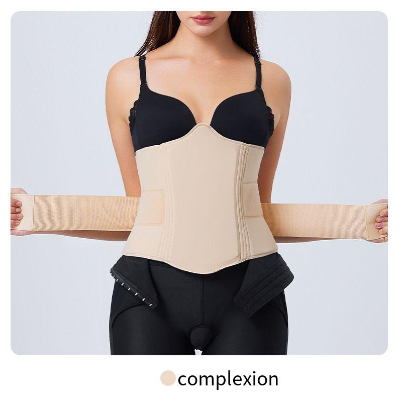 Waist and Abdomen Compression Plate Belt After Liposuction