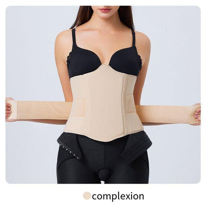 Waist and Abdomen Compression Plate Belt After Liposuction