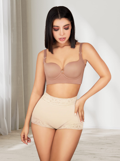 Lift Hip Version of Underwear Tummy Control Faja Lace Butt Lifter Shorts
