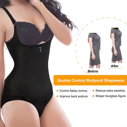 Sexy Butt Lifter Full Body Shaper Tummy Control Fajas Colombianas Shapewear Waist Trainer Bodysuit Open Shapewear